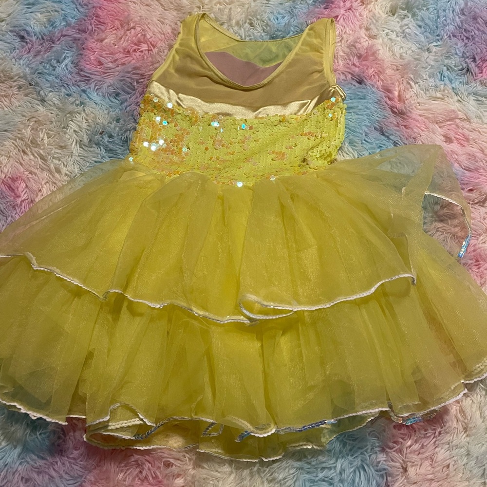 Weissman Yellow sequined tutu